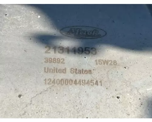 Mack CXU612 DPF (Diesel Particulate Filter)