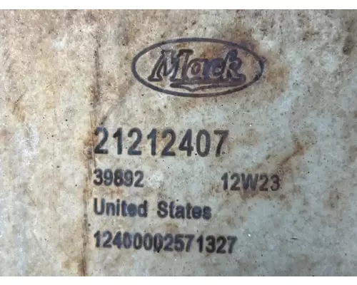 Mack CXU612 DPF (Diesel Particulate Filter)