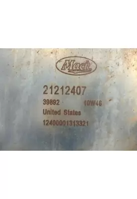 Mack CXU612 DPF (Diesel Particulate Filter)