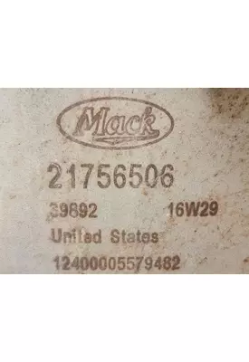 Mack CXU612 DPF (Diesel Particulate Filter)