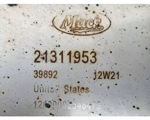 Mack CXU612 DPF (Diesel Particulate Filter)