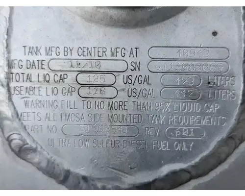Mack CXU612 Fuel Tank