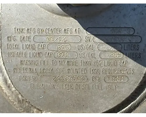 Mack CXU612 Fuel Tank