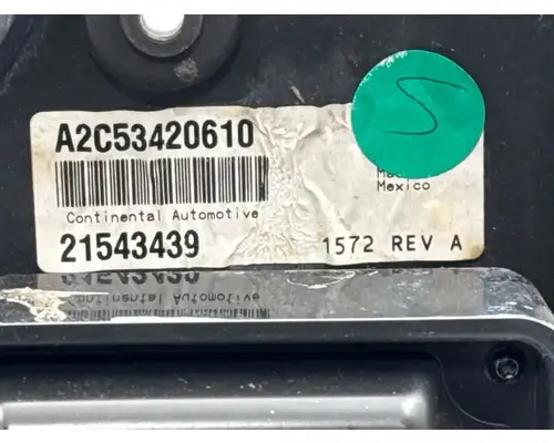 Mack CXU612 Instrument Cluster