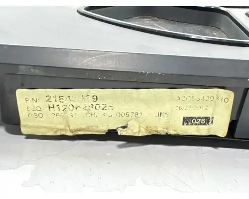 Mack CXU612 Instrument Cluster