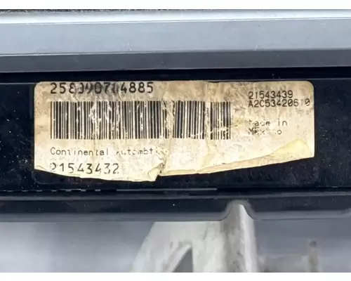 Mack CXU612 Instrument Cluster