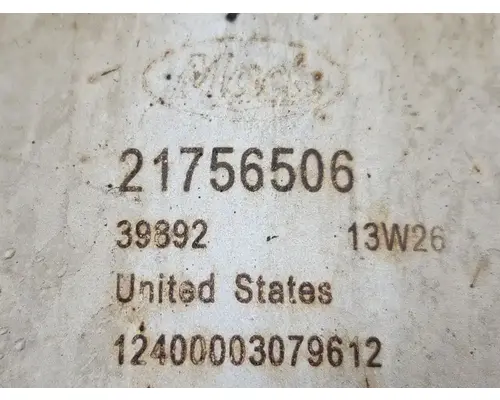 Mack CXU613T DPF (Diesel Particulate Filter)