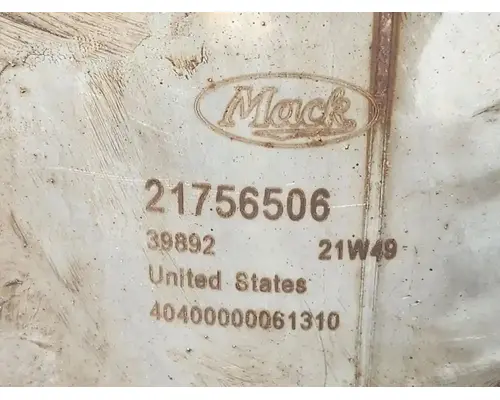 Mack CXU613T DPF (Diesel Particulate Filter)