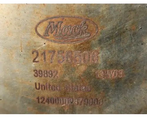 Mack CXU613T DPF (Diesel Particulate Filter)