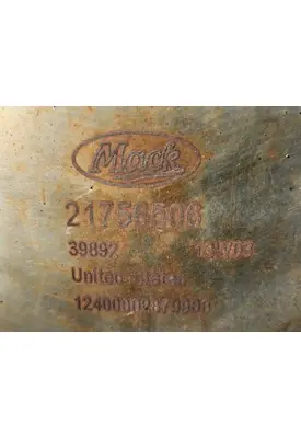 Mack CXU613T DPF (Diesel Particulate Filter)