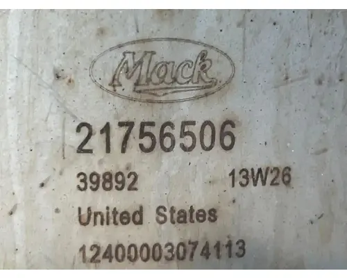 Mack CXU613T DPF (Diesel Particulate Filter)