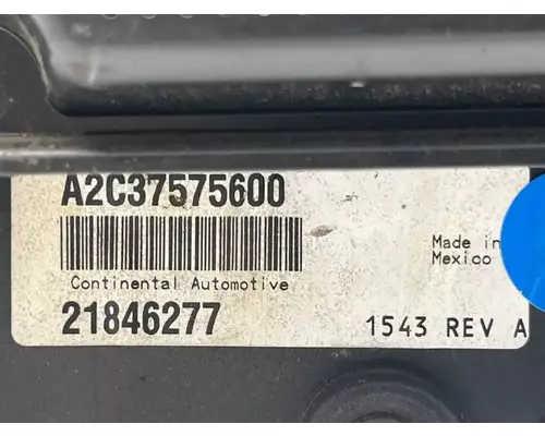 Mack CXU613T Instrument Cluster