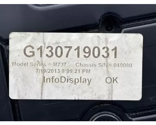 Mack CXU613T Instrument Cluster