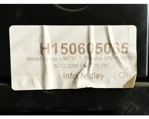 Mack CXU613T Instrument Cluster