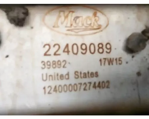 Mack CXU613 DPF (Diesel Particulate Filter)