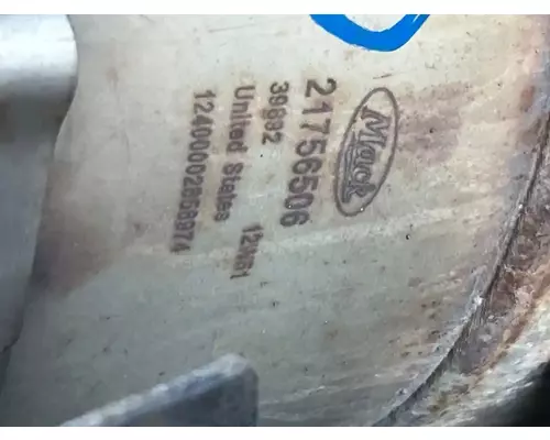 Mack CXU613 DPF (Diesel Particulate Filter)