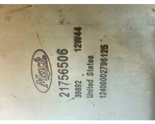 Mack CXU613 DPF (Diesel Particulate Filter)