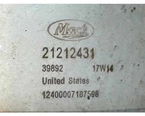 Mack CXU613 DPF (Diesel Particulate Filter)
