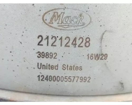 Mack CXU613 DPF (Diesel Particulate Filter)