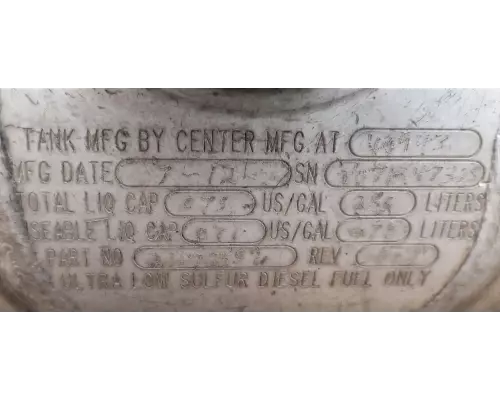 Mack CXU613 Fuel Tank