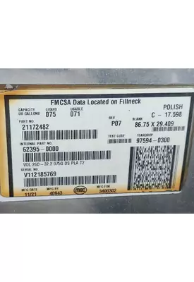 Mack CXU613 Fuel Tank