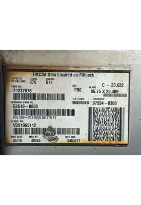 Mack CXU613 Fuel Tank