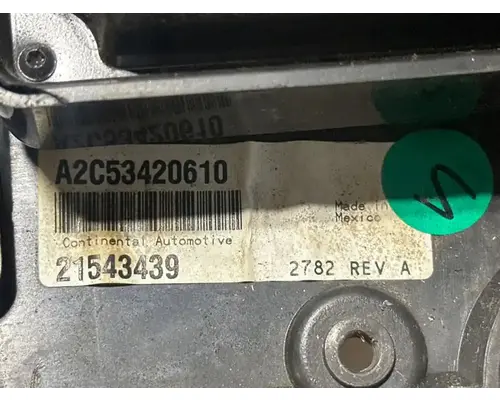 Mack CXU613 Instrument Cluster
