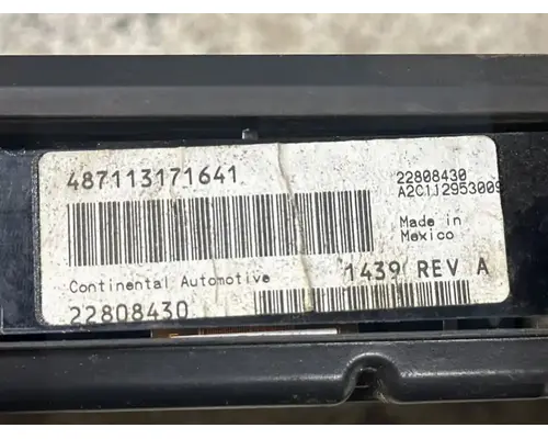 Mack CXU613 Instrument Cluster
