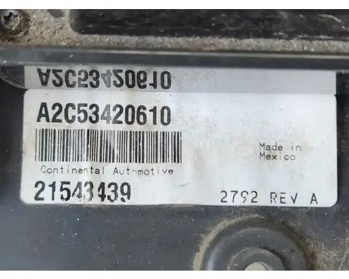 Mack CXU613 Instrument Cluster