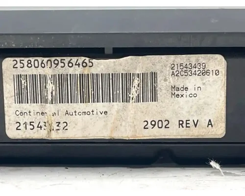 Mack CXU613 Instrument Cluster