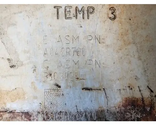 Mack CXU632 DPF (Diesel Particulate Filter)