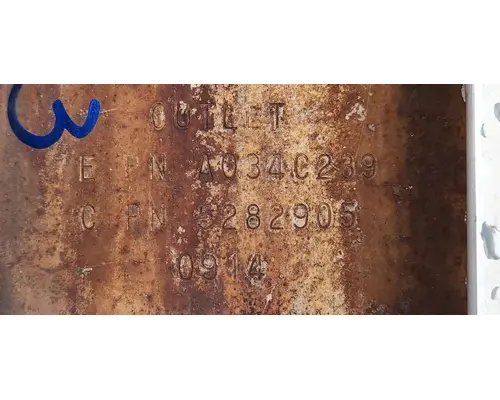Mack CXU633T DPF (Diesel Particulate Filter)
