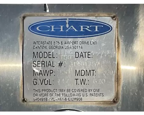 Mack CXU633T Fuel Tank