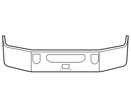 Mack CXU Bumper Assembly, Front