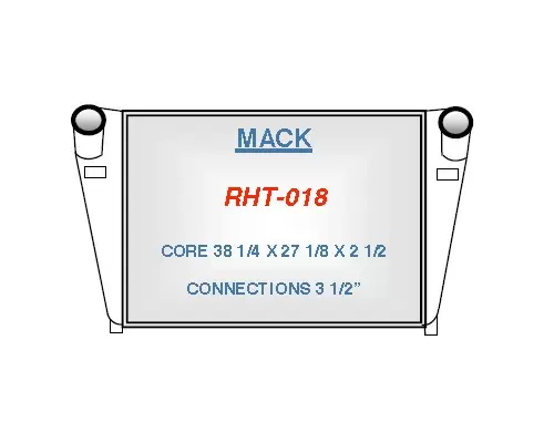 Intercooler MACK CH600 SERIES Valley Heavy Equipment