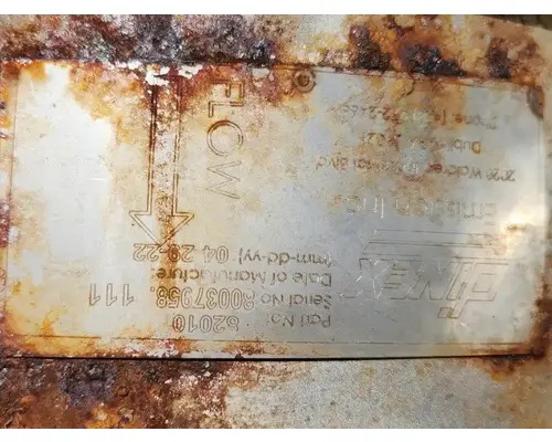 DPF (Diesel Particulate Filter) Mack CHU613 Complete Recycling Group LLC