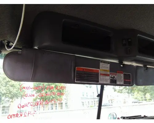 Interior Sun Visor MACK CHU613 LKQ Heavy Truck Maryland