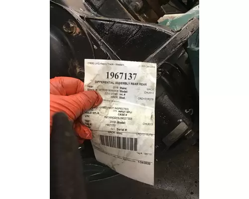 Differential Assembly (Rear, Rear) MACK CRD151R379 LKQ Western Truck Parts