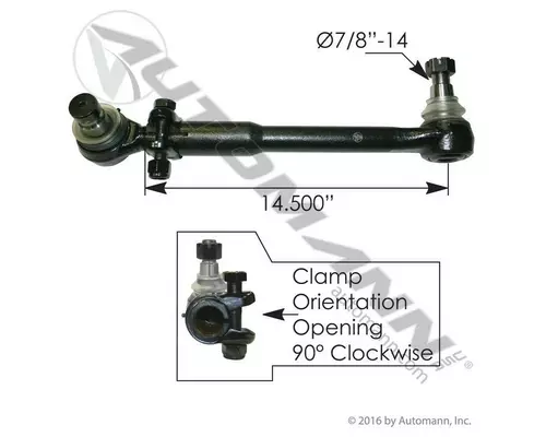 Drag Link Mack CV (GRANITE) Vander Haags Inc Kc