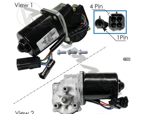 Wiper Motor, Windshield MACK CX Series (Vision) Frontier Truck Parts