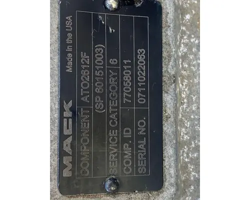 Transmission Assembly MACK CXN613 Crj Heavy Trucks And Parts