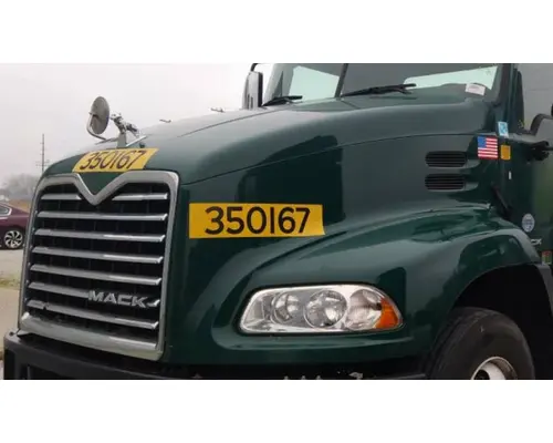 Hood MACK CXU612 2008-2018 LKQ Geiger Truck Parts