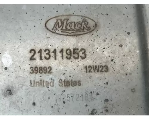 DPF (Diesel Particulate Filter) Mack CXU612 Complete Recycling Group LLC