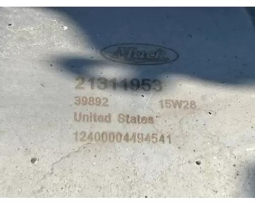 DPF (Diesel Particulate Filter) Mack CXU612 Complete Recycling Group LLC