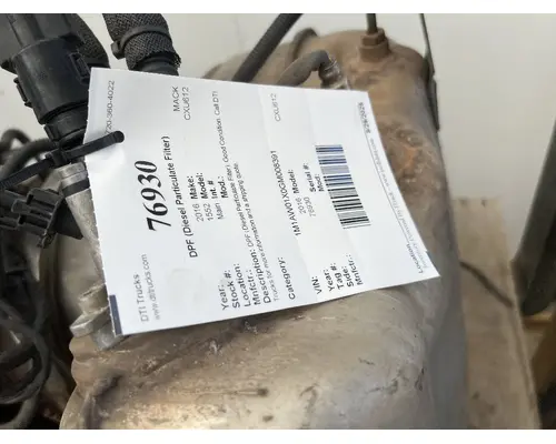 DPF (Diesel Particulate Filter) MACK CXU612 DTI Trucks