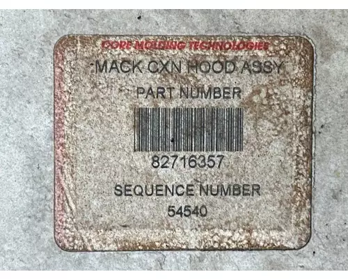 Hood Mack CXU612 Complete Recycling Group LLC