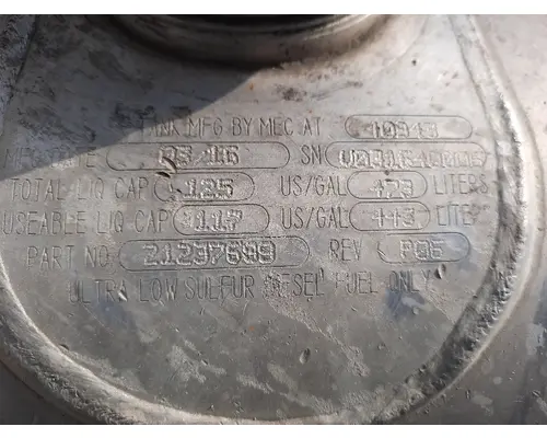 Fuel Tank MACK CXU613 2008-2018 LKQ Heavy Truck Maryland