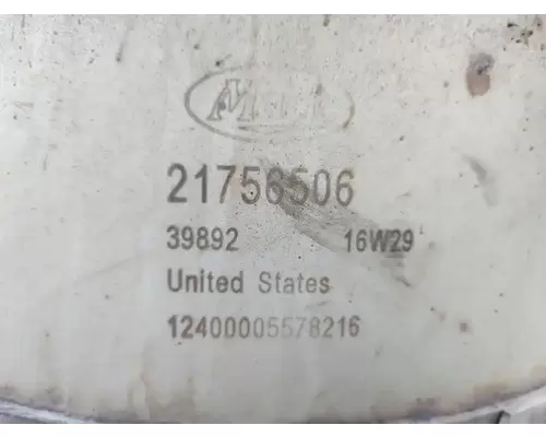 DPF (Diesel Particulate Filter) Mack CXU613 Complete Recycling Group LLC