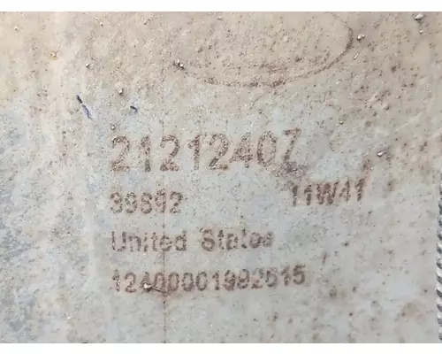 DPF (Diesel Particulate Filter) Mack CXU613 Complete Recycling Group LLC