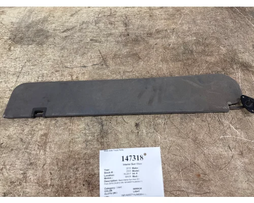 Interior Sun Visor MACK CXU613 West Side Truck Parts